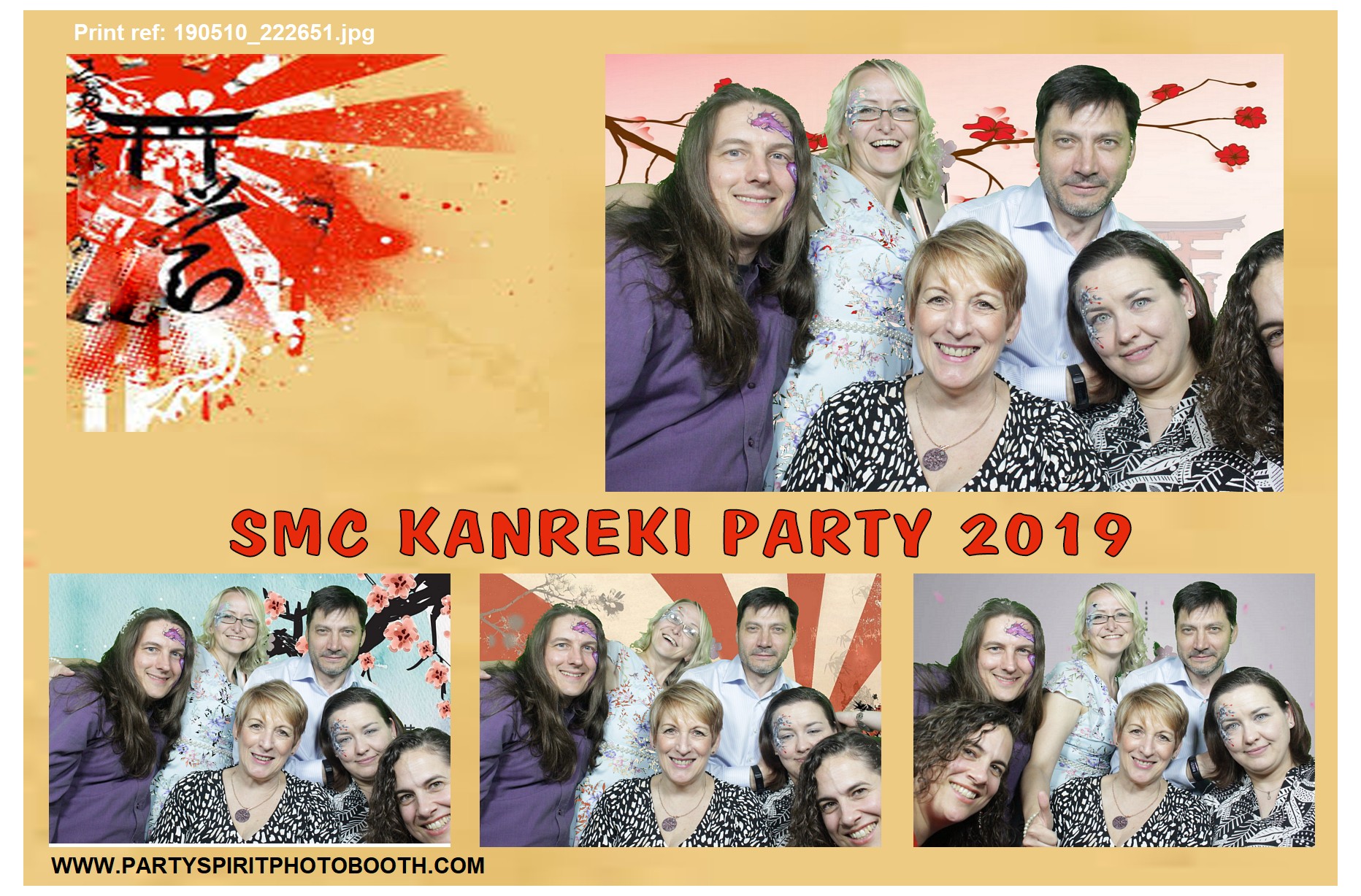 60th Japanese Theme Event | View more photos from the event at gallery.partyspiritphotobooth.com/u/PartySpiritPhotoBooth/60th-Japanese-Theme-Event